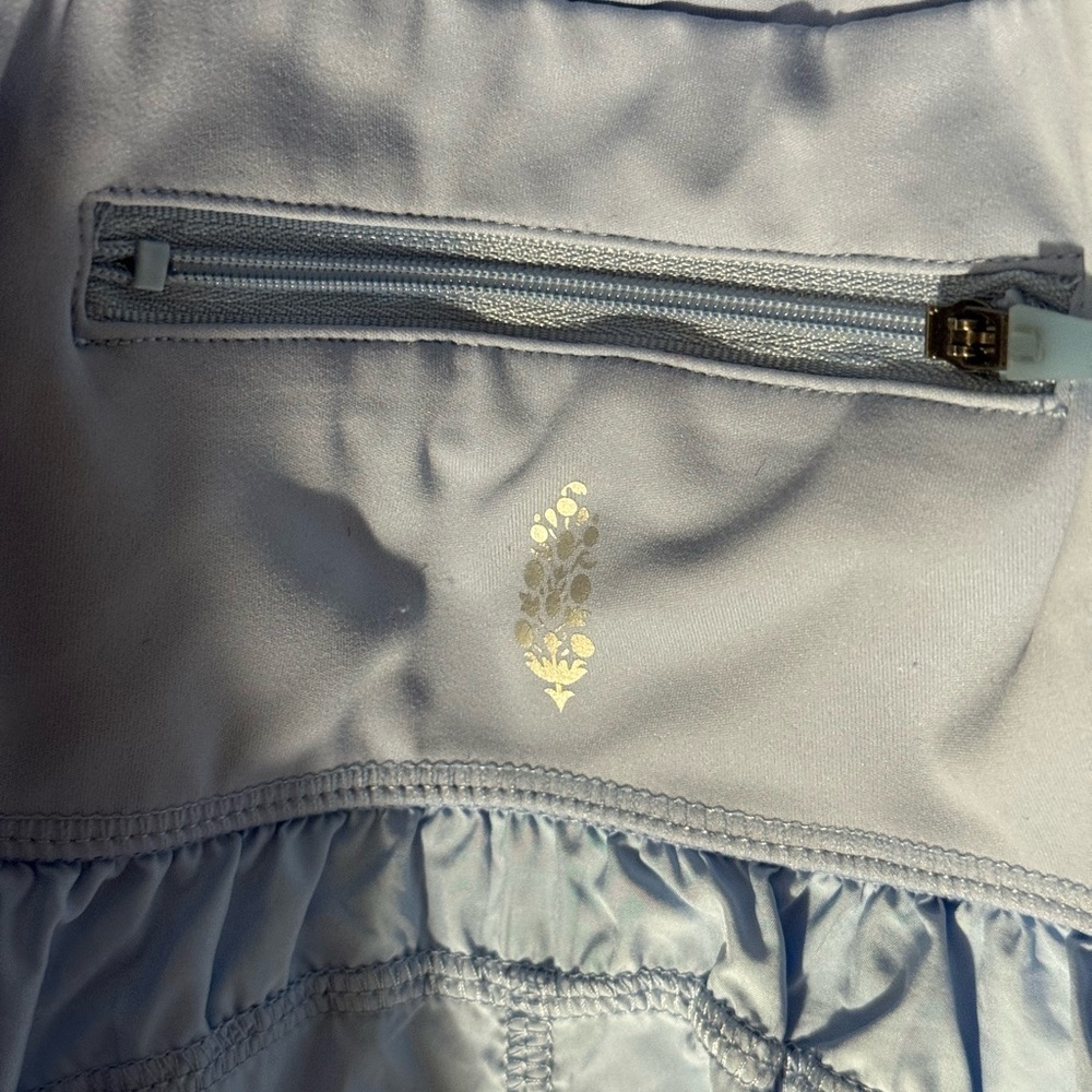 FP Movement by Free People Righteous Runsie Performance Romper Skyline Blue L - Picture 7 of 10